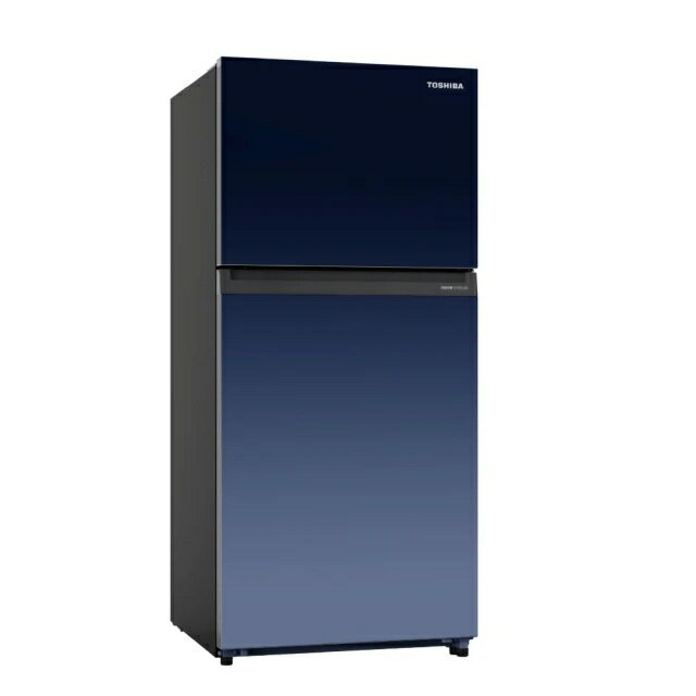 TOSHIBA 東芝 519公升無邊框玻璃IOT雙門變頻冰箱漸層藍 GR-RT666WI-PGT（GG）