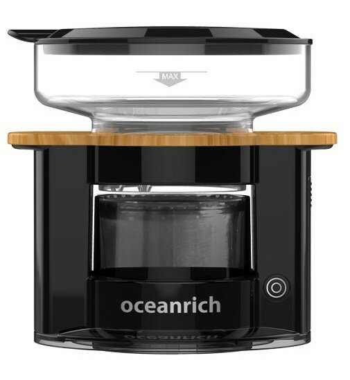 金時代書香咖啡 Oceanrich S2 單杯旋轉萃取咖啡機 木紋款系列 黑色 S2-01OVB