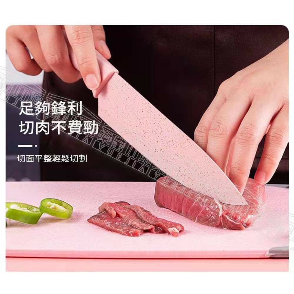 馬卡龍刀具 小麥梗柄 菜刀組 入厝禮 小麥廚具6件組 刀具 剪刀 切菜刀 水果刀 麵包刀 刨刀 廚具 4