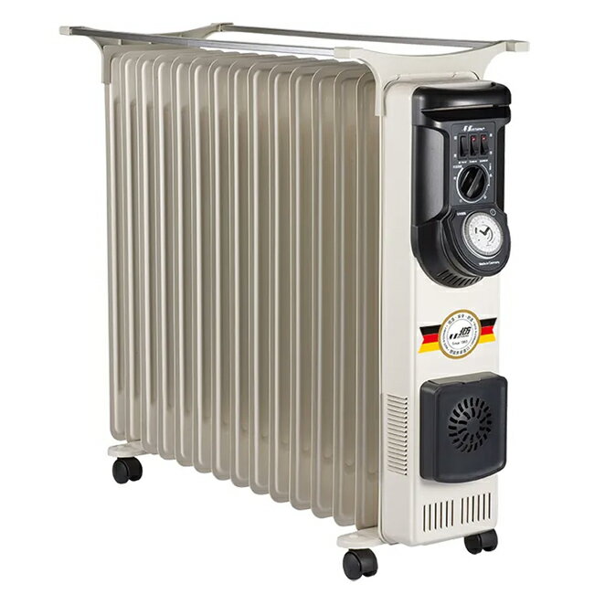 【北方】15葉片式恆溫電暖器(電壓220V專用) NB-15ZL