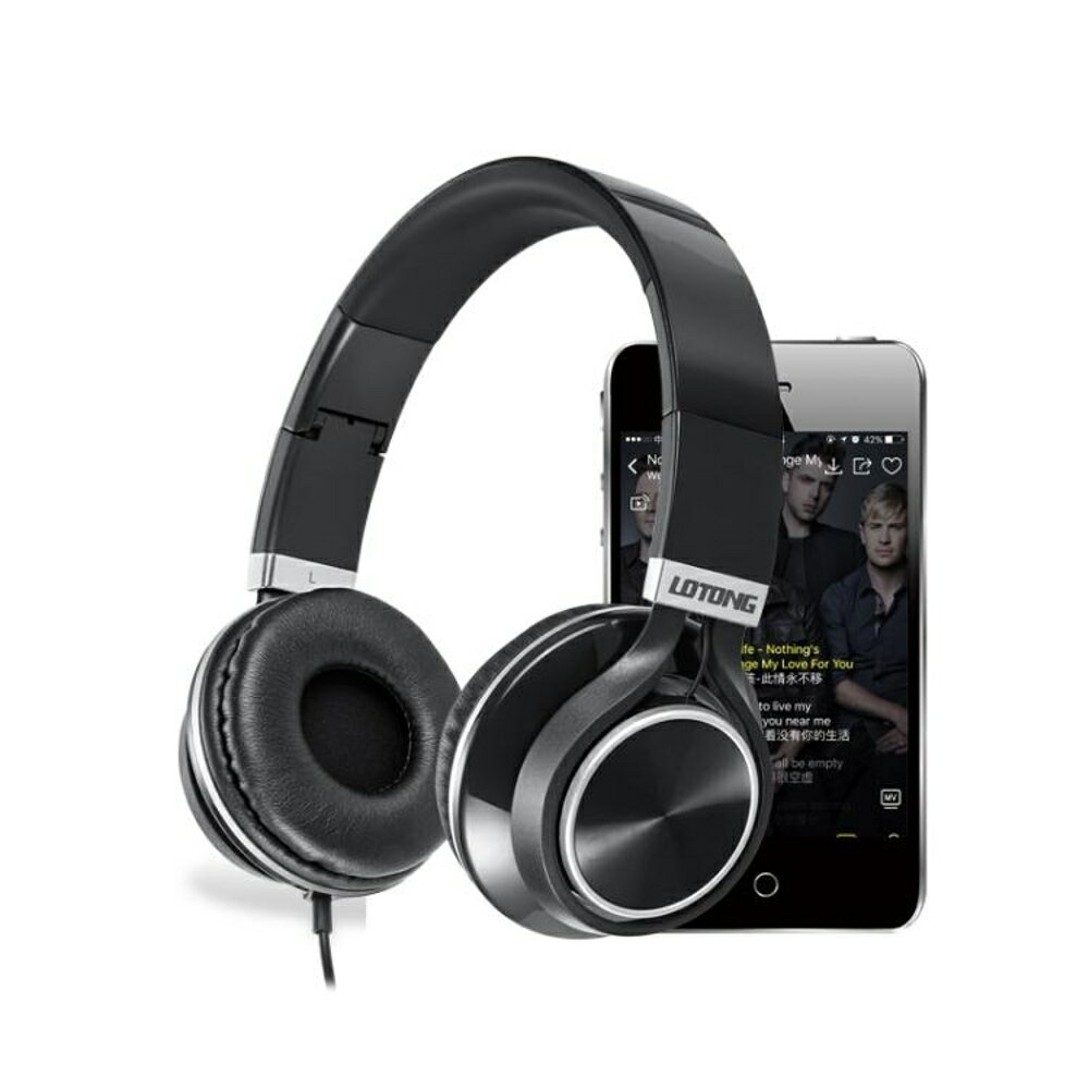 手機耳機頭戴式電腦耳麥單插筆記本帶麥語音通話重低音潮 交換禮物