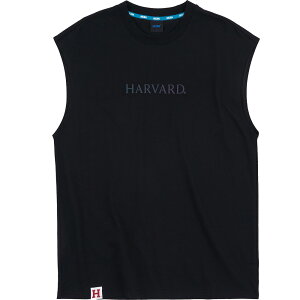 【滿額現折300】NCAA 背心 HARVARD 黑色 霓光LOGO 圓領 無袖 上衣 男 7325148420