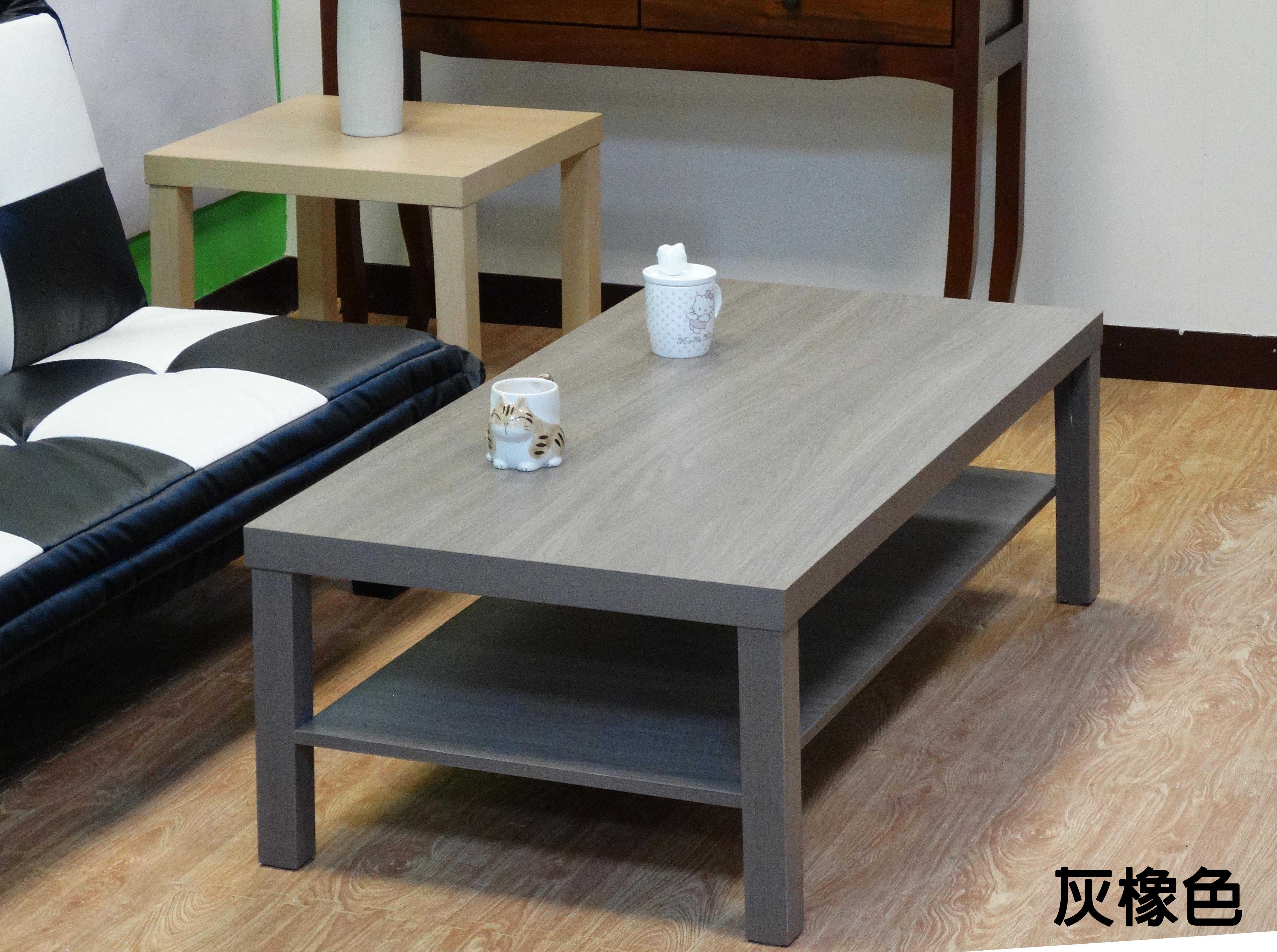 《卡門》 茶几 快速出貨 WFH 在家工作 大茶几 胡桃色 木質茶几 日式茶几 DIY 4尺茶几 非 H&D ikea 宜家 【新生活家具】 1
