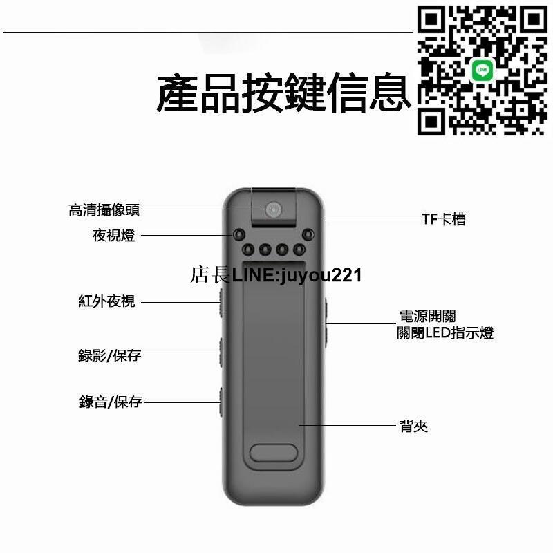 高清夜視運動錄影機 戶外隨身偽裝微型密錄器 隱藏式高畫質鏡頭 警用紅外線秘錄器 行車記錄器 小型攝像頭 字號R3F382