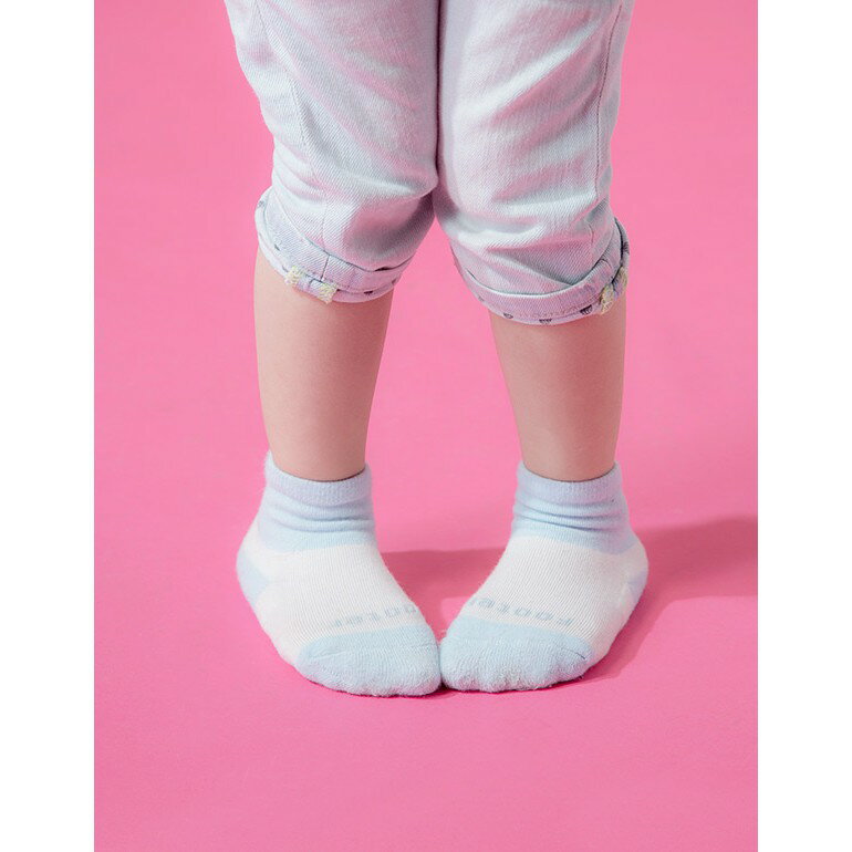 FOOTER 雙色Baby氣墊襪兒童襪 童襪 除臭襪 運動襪 襪子 (童ZH198) 9