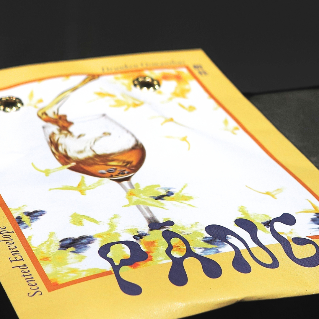 【雱 PĀNG】信封香氛袋 單入 | 醉桂 Drunken Osmanthus | 環境友善 質感設計 空間香氛 環保生物炭 法國設計獎銀獎