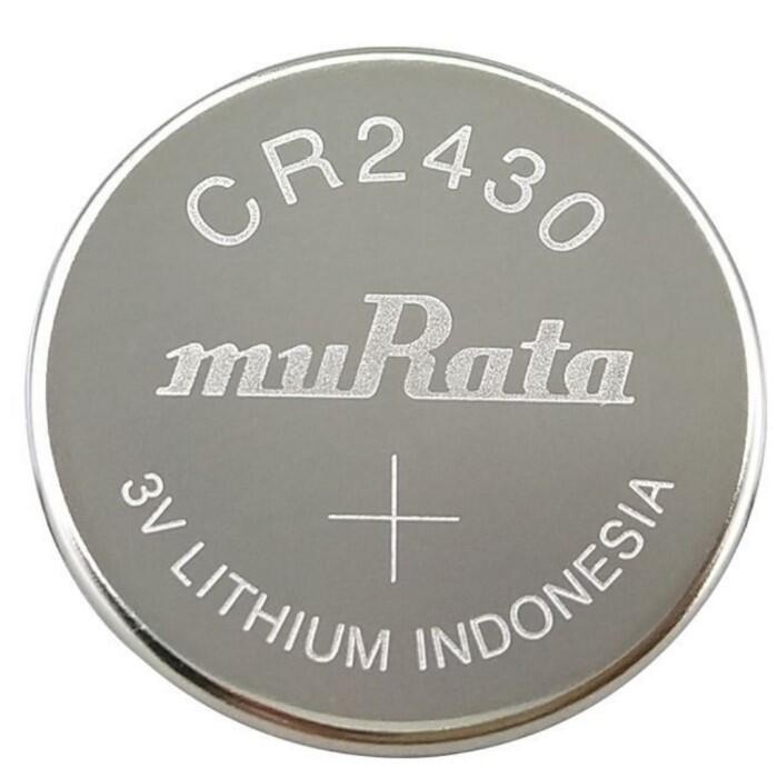 Murata水銀電池CR2430 鈕扣電池 手錶電池 鋰錳電池【GQ372】 123便利屋