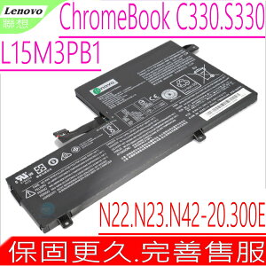 LENOVO L15M3PB1 電池 適用 聯想 ChromeBook 300E,11 C330,S330,N22,N23,N42-20,L15L3PB1,5B10W67285,5B10W67340,5B10K88047,5B10K88048,5B10K88049,5B10W67247