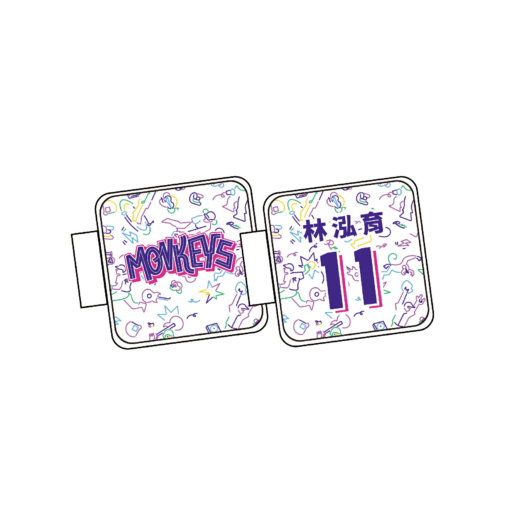 【隨機出貨】DZP-XII球員女孩 磁吸燈