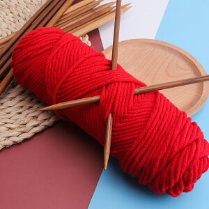 36厘米毛衣針竹針碳化竹針直針棒針套裝編織毛衣圍巾帽子編織工具