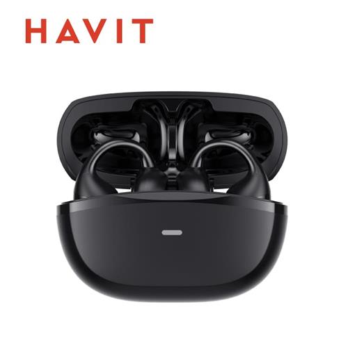 HAVIT 頭部追蹤耳夾開放式藍牙耳機 OWS916 黑原價 1890 (省 630)