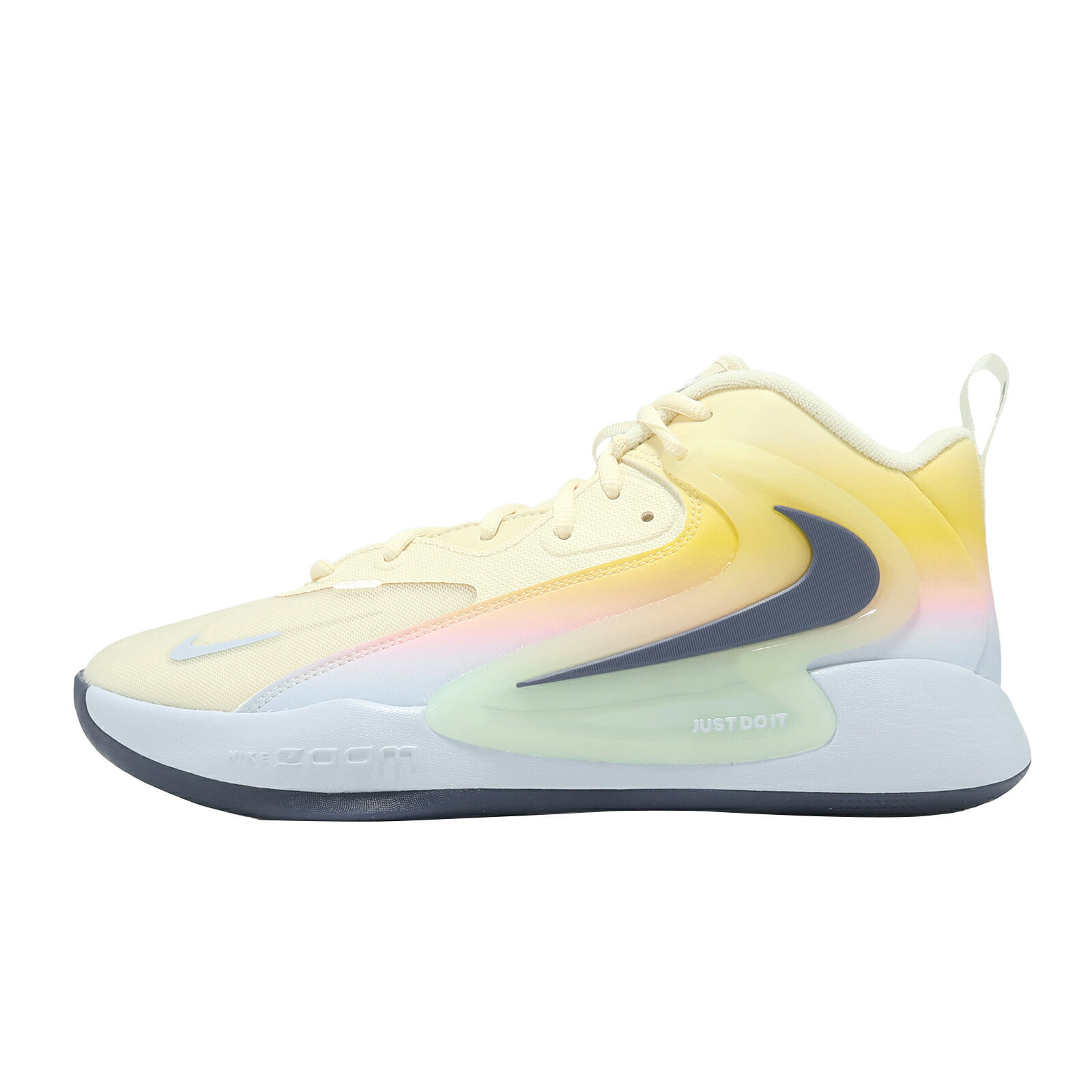 Nike 排球鞋 Zoom Hyperset 2 SE 男女鞋 黃 氣墊 緩震 室內運動 HF3241-102