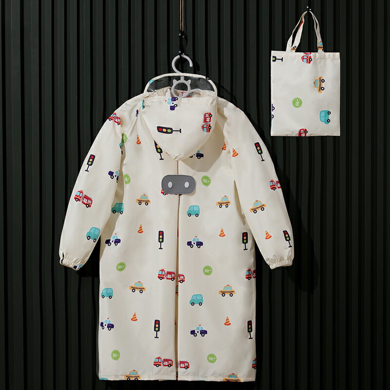 兒童雨衣 書包雨衣 學生雨衣 日本兒童雨衣女童男童3歲幼稚園寶寶小孩學生書包速幹輕便薄雨披『cyd24555』