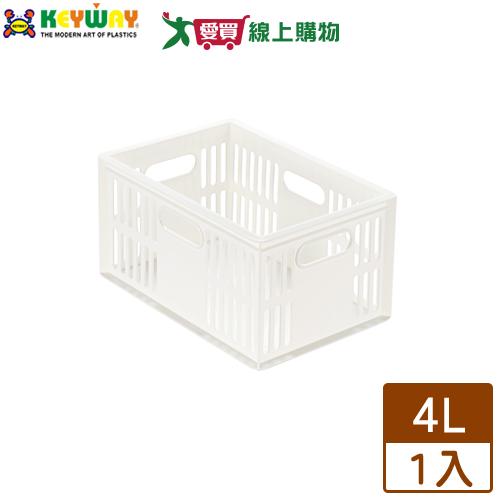 KEYWAY聯府 總理萬用籃 DT17 台灣製 可堆疊 雙邊提把 收納 置物 整理【愛買】