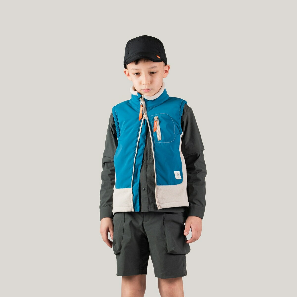 Penguin - 搖粒絨防風背心