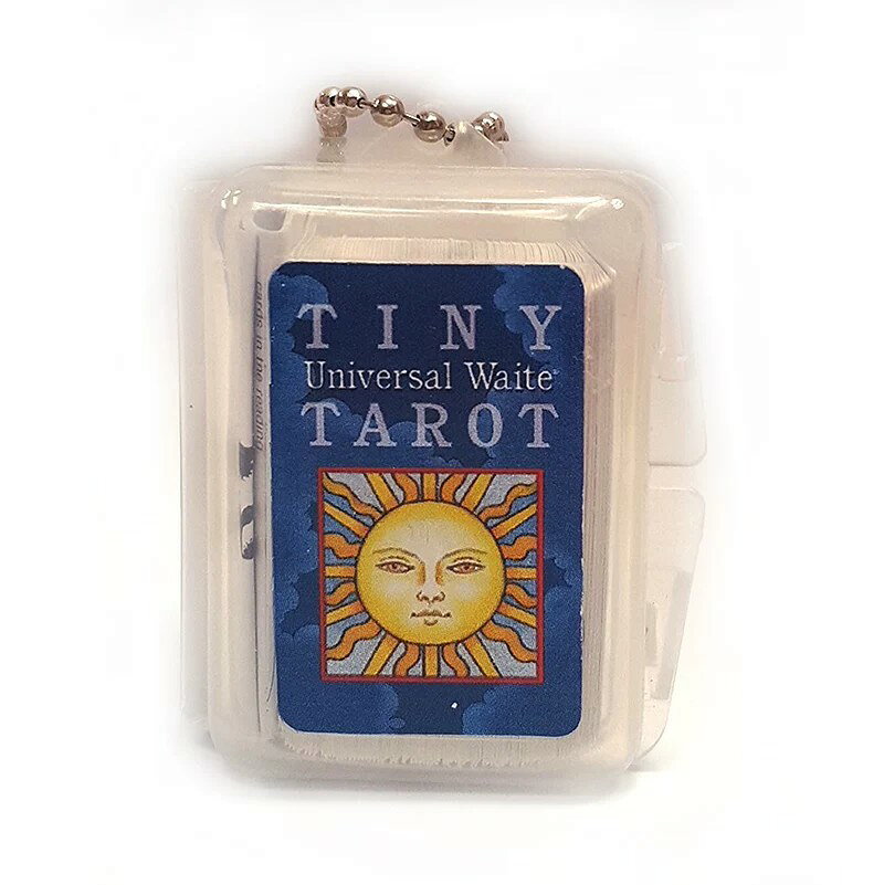 塔羅牌/神諭牌/塔羅占卜 袖珍普及韋特塔羅牌鑰匙扣 Universal Waite Tarot