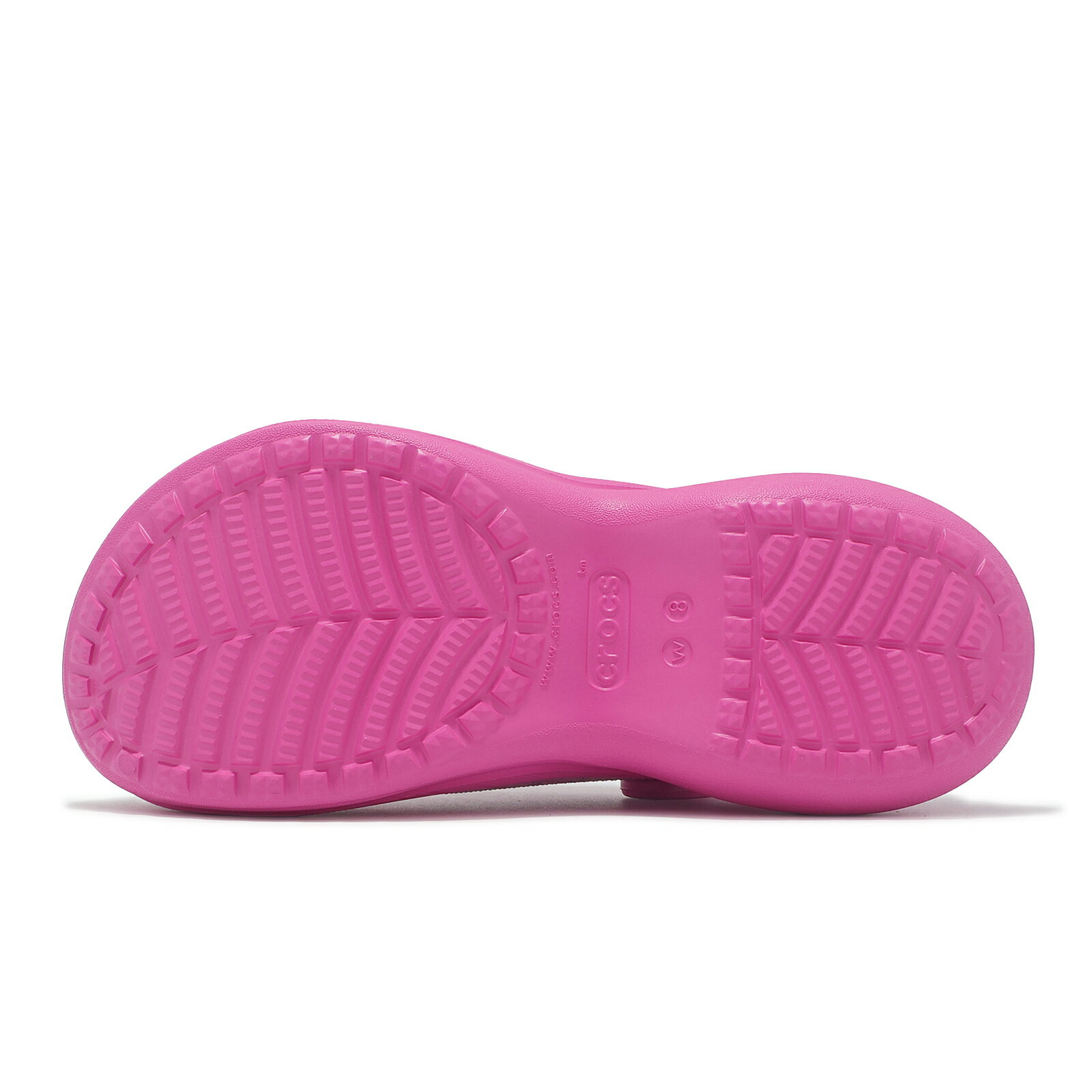 Crocs 洞洞鞋 厚底洞洞鞋 Hello Kitty Bae Clog 女鞋 復古 Bae克駱格 卡駱馳 粉紅 21119990H 3