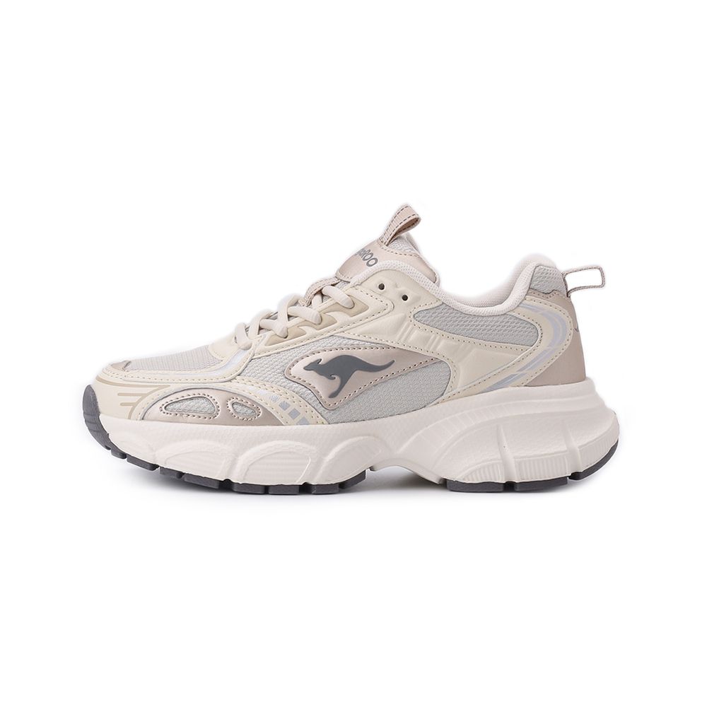 KANGAROOS CYBER RUNNER 潮流運動鞋 米金 KW51311 女鞋