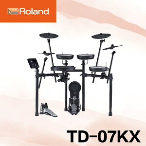 【非凡樂器】ROLAND /TD-07KX電子鼓/含鼓椅、鼓棒、耳機、踏板/公司貨保固