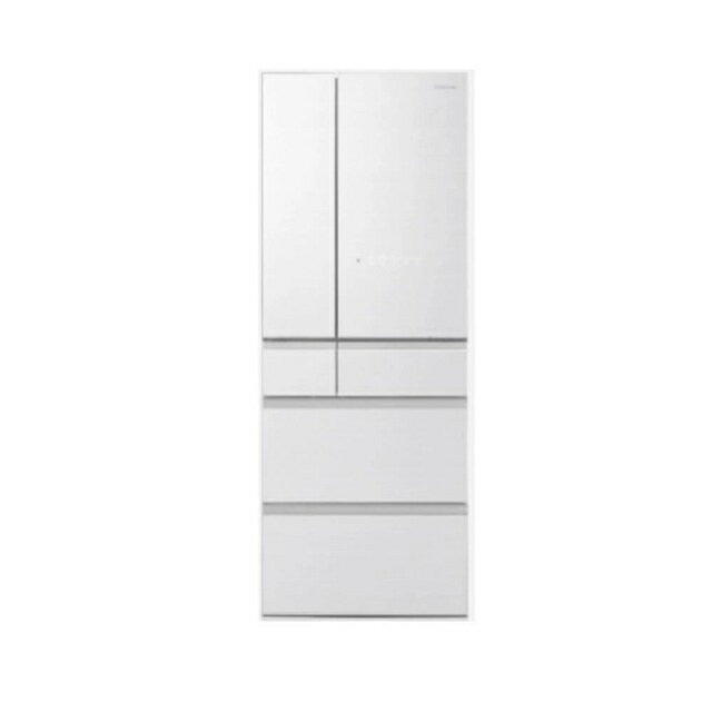 TOSHIBA 東芝-601L無邊框玻璃六門變頻電冰箱 GR-ZP600TFW(B5)