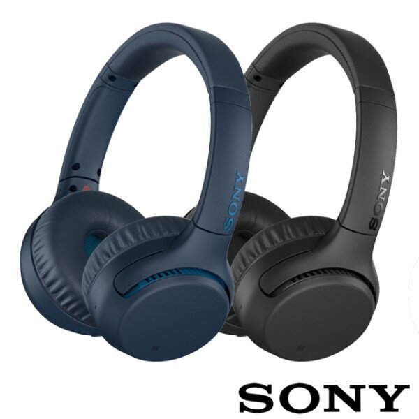 展示機出清! SONY WH-XB700 EXTRA BASS 無線耳罩式藍牙耳機 / 附耳機線，電力耗盡仍可享受音樂！ 【APP下單點數 加倍】
