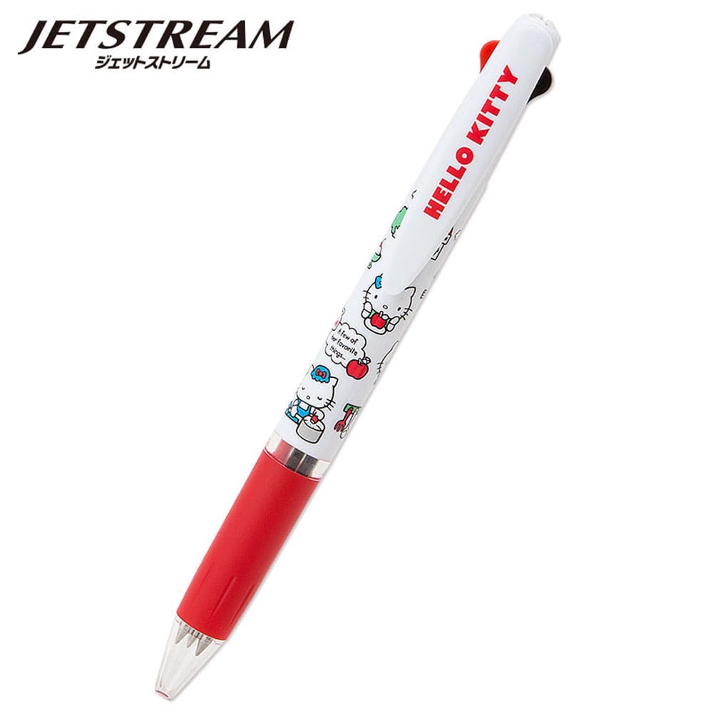 原子筆 三菱文具 Jetstream Hello Kitty 限定版 三色溜溜筆 (0.5) UNI  2019聖誕禮物推薦