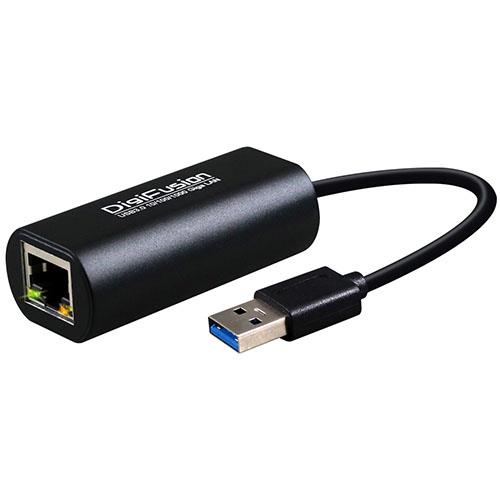 【現折$50 最高回饋3000點】  伽利略 USB3.0 Giga Lan 網路卡 鋁合金(黑) AU3HDVB