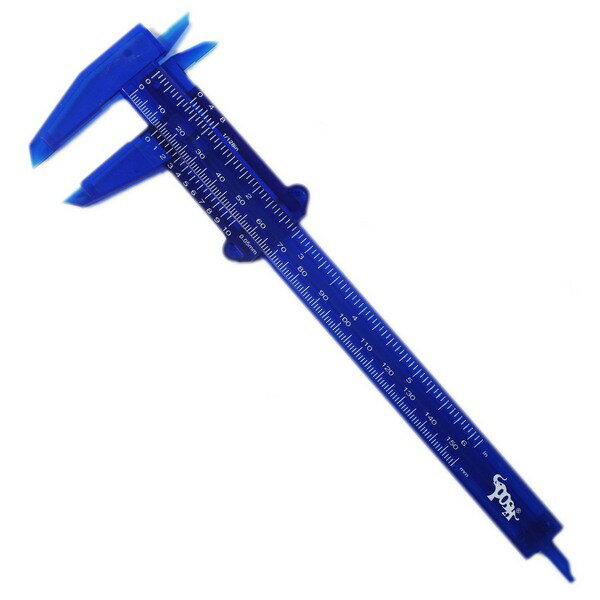 雷鳥 游標卡尺 0-15cm測量工具 NO.406/一盒12支入(定55) 可測長厚度 塑膠材質 全新 多功能