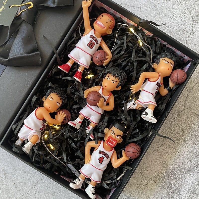 灌籃高手Q版可站立有底座禮盒  5人組