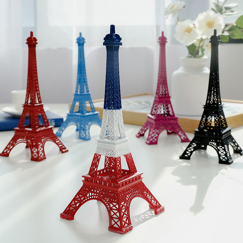 新款鐵藝鐵塔擺件巴黎埃菲爾模型 純手工埃弗爾鐵塔小裝飾工藝品