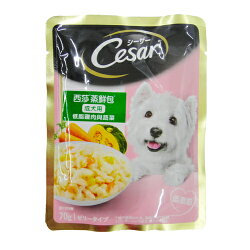 西莎 蒸鮮包-成犬用 低脂雞肉 南瓜‧胡蘿蔔 70g