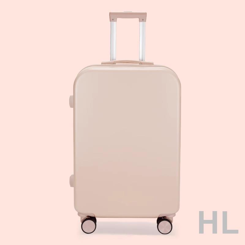 HL 行李箱女生小清新可愛韓版密碼箱萬向輪網紅新款24寸大容量旅行箱