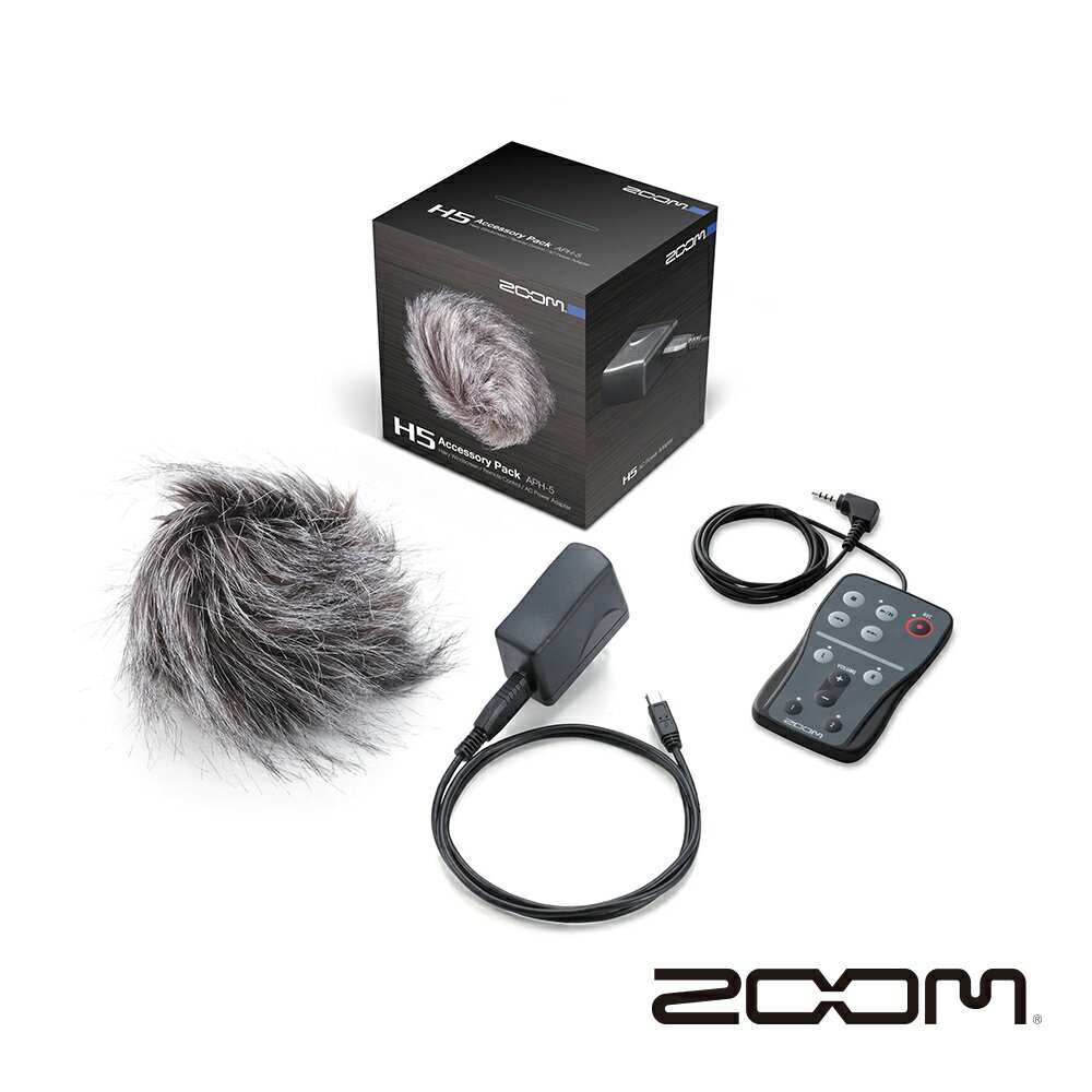限時★.. Zoom APH-5 配件包 For Zoom H5 錄音機 內含防風毛罩/AC電源/遙控器 正成公司貨【全館點數13倍送】