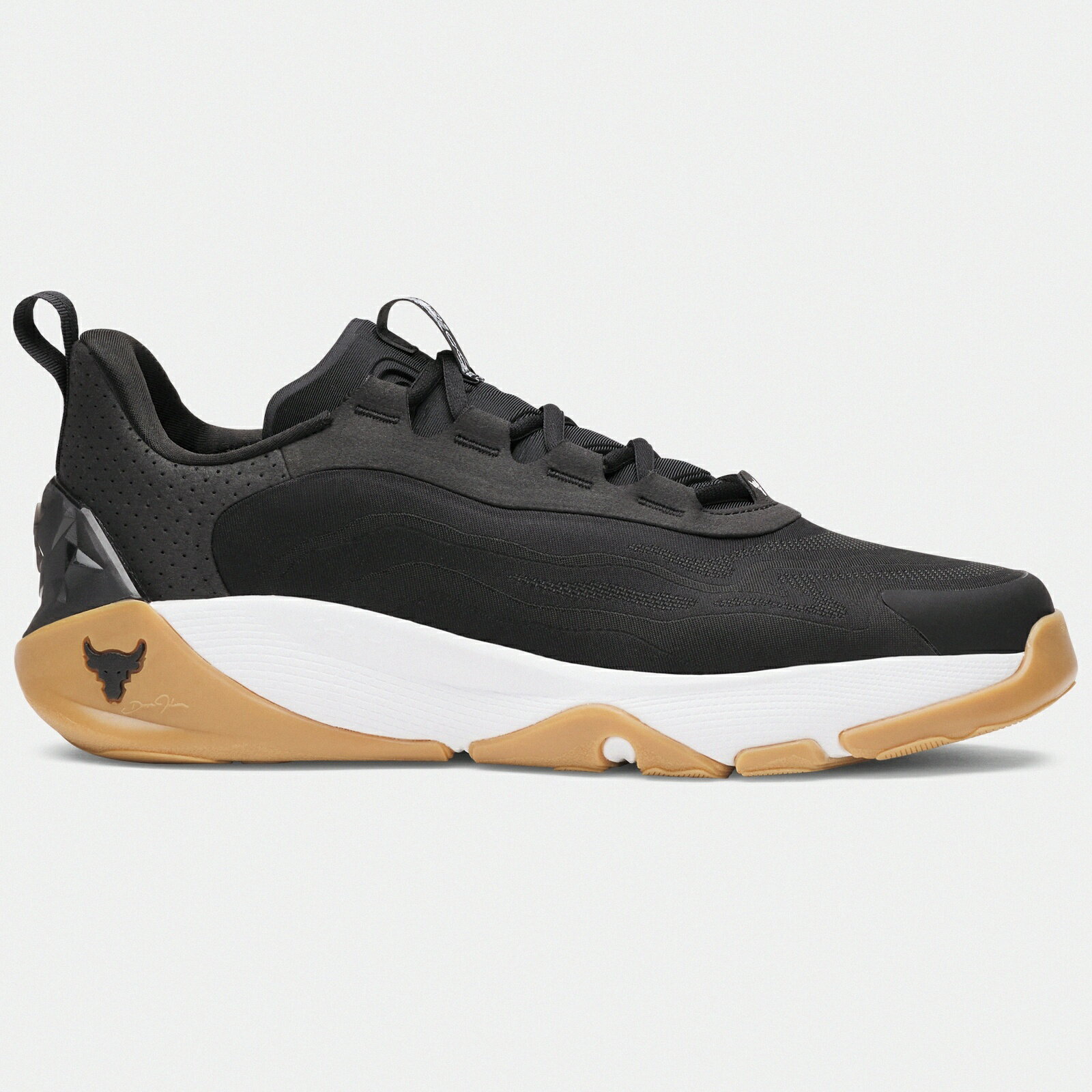 Under Armour UA 訓練鞋 Project Rock 8 男鞋 黑 膠底 健身 支撐 穩定 運動鞋 UA