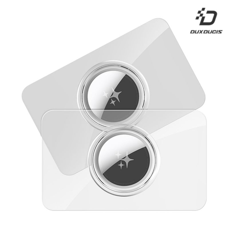 DUX DUCIS Apple 蘋果 AirTag 物品追蹤器 PC 卡片式保護套(二入) 更好卡入錢包 不易掉出