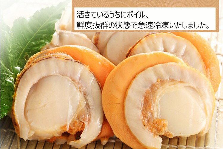 C2【魚大俠】BC021日本原裝熟凍帆立貝2L規格(15~20顆)