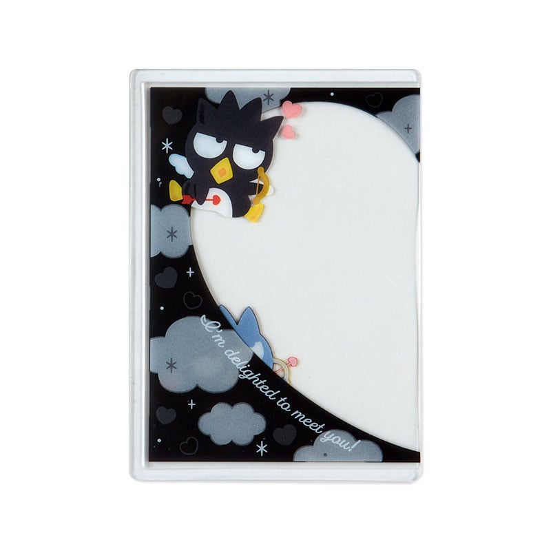asdfkitty*酷企鵝愛心窗口硬質卡片收納套/相片收納套/收藏卡套-正版商品