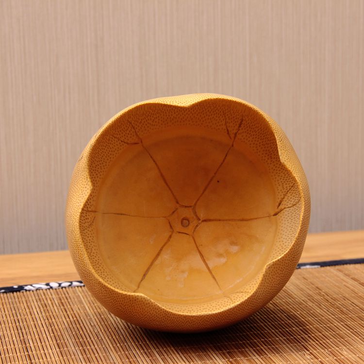 荷花碗 荷葉碗 茶道 收納 配件 零配 竹碗 點心盤 果盤 天然精品