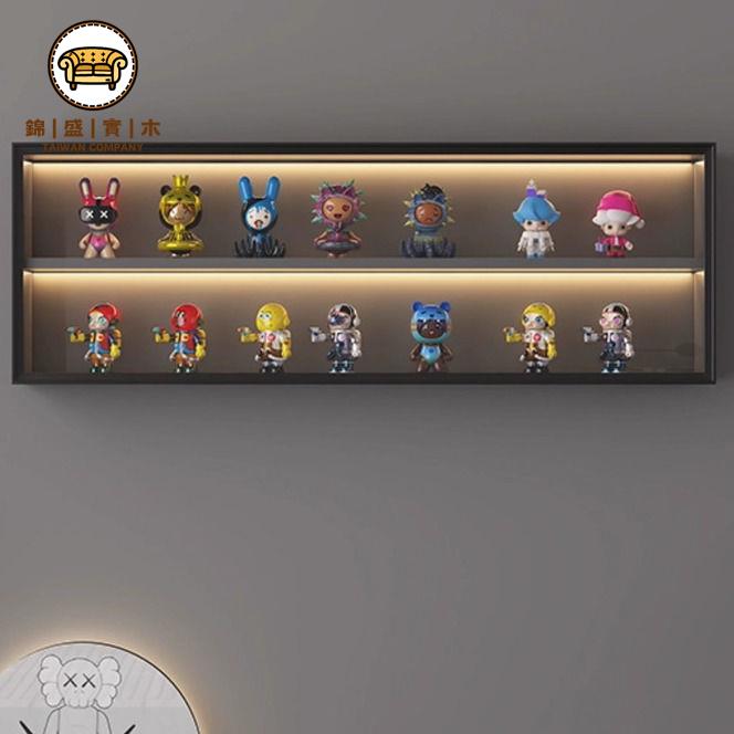 【免運特價】多層透明手辦展示櫃 防塵亞克力收納盒 模型公仔陳列架實木玻璃廚房吊櫃 墻壁儲物收納掛墻 客廳置物架 墻上樂高手辦展示櫃免運 工廠直銷 開立發票j227