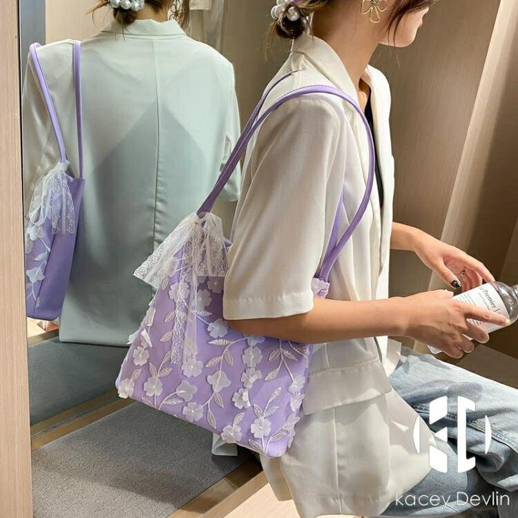 水桶包 蕾絲單肩包手提包大容量水桶包交換禮物