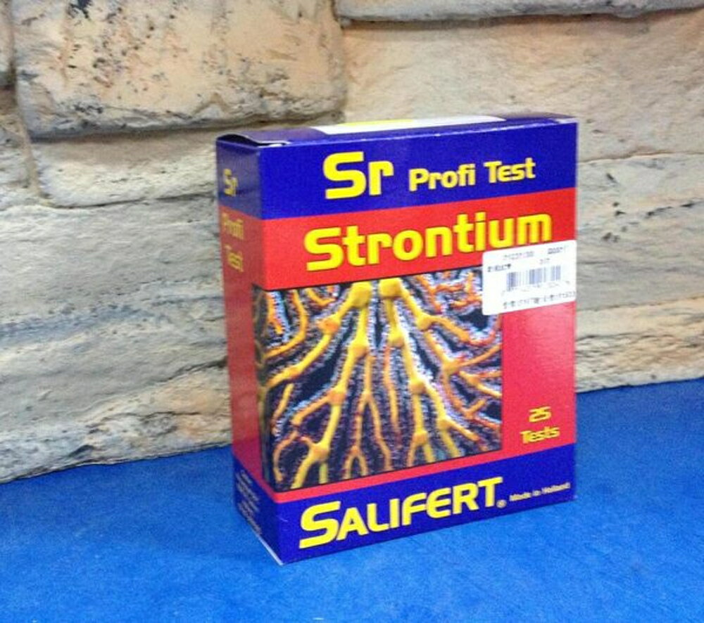【西高地水族坊】荷蘭原裝 Salifert Strontium 鍶與鈣測試劑-專業玩家級超精準測試劑