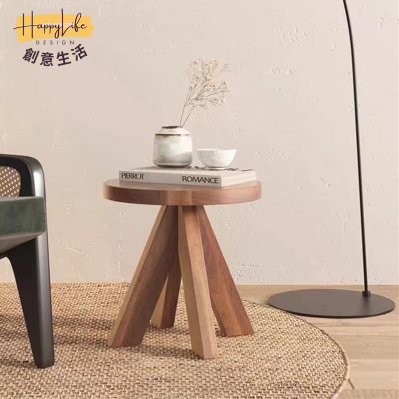 工廠直銷 北歐實木桌子 圓形小茶幾 現代簡約日式沙發茶桌 民宿酒店咖啡桌 復古桌 會所休閑桌子新店開業 全館折扣 售後保障 優選/免運