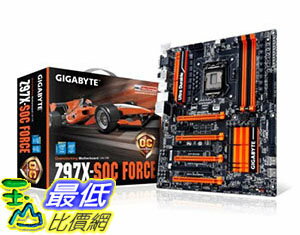 [106美國直購] Gigabyte GA-Z97X-SOC Force Motherboard, LGA1150, DDR3, Intel Z97, ATX
