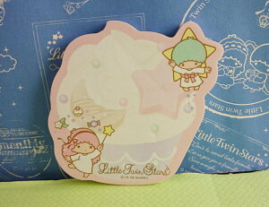 【震撼精品百貨】Little Twin Stars KiKi&LaLa 雙子星小天使 便條紙-造型蛋糕 震撼日式精品百貨