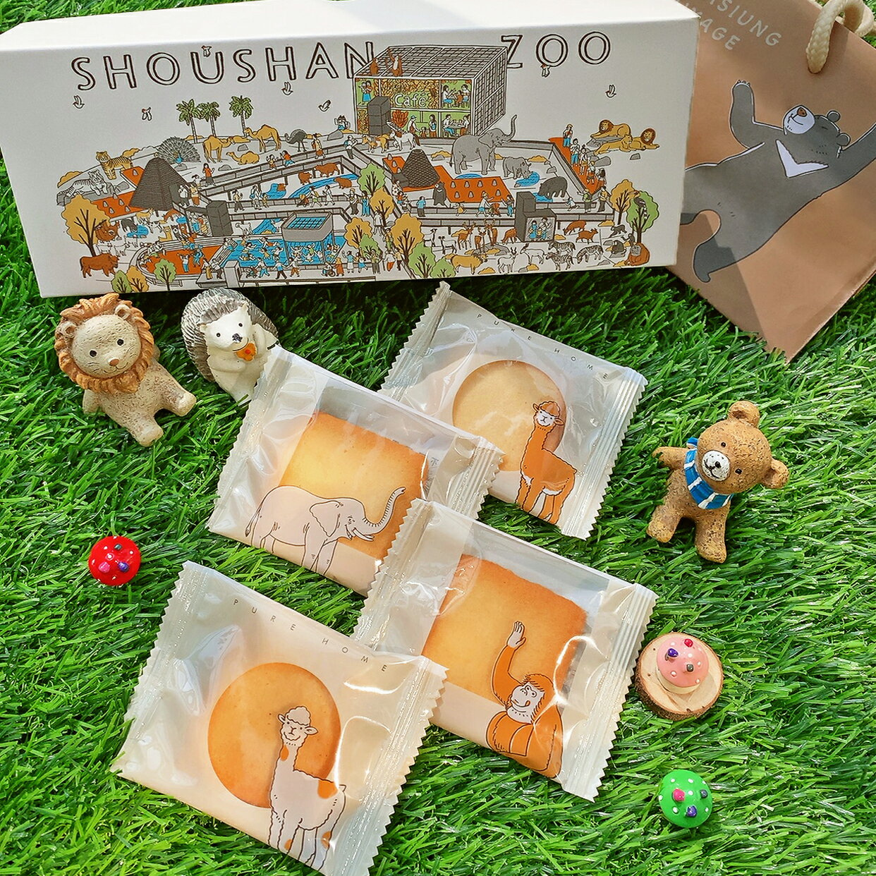 【不二緻果-高雄不二家】8入壽山動物園限定款禮盒