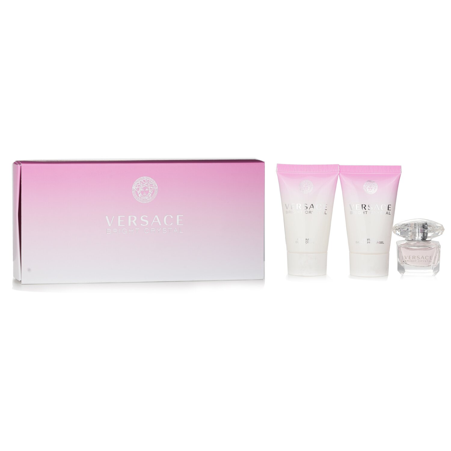 凡賽斯 Versace - Bright Crystal (迷你裝)香水禮盒