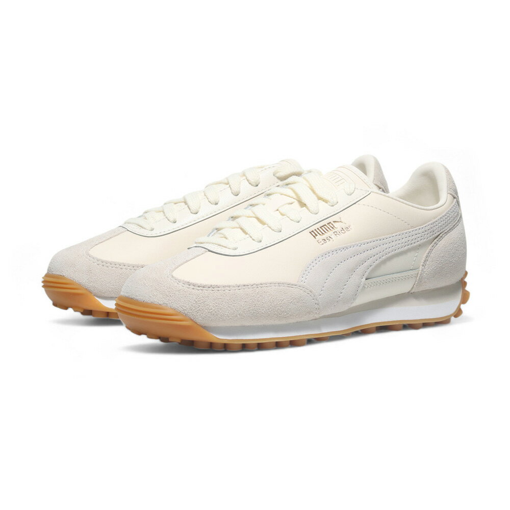 【滿千折百】PUMA 休閒鞋 EASY RIDER MIX 米白 焦糖底 復古 女 39902503