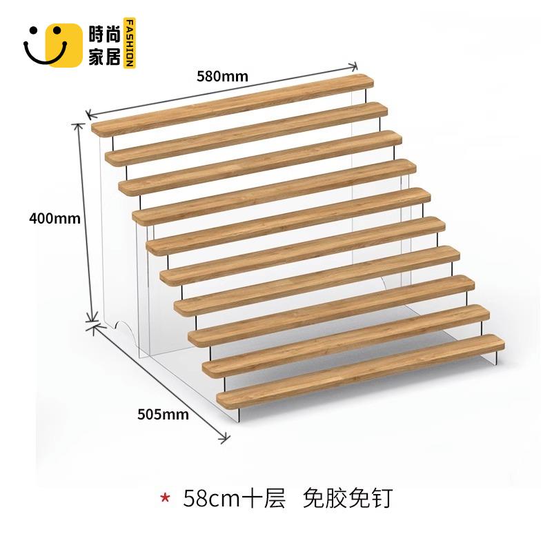 免運 工廠直銷 展示架 桌面置物架 陳列架 實木手辦階梯展示架茉莉Molly星座sonny angel娃娃收納架盲盒展架特惠/全館折扣 可開發票 售後保障 店長優選s5426