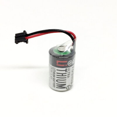 ER3V 3.6V 1000mAh 帶2P黑色接頭 TOSHIBA不可充電PLC鋰電池(含稅)【佑齊企業 iCmore】