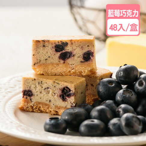 藍莓巧克力起士/起司條(48入/盒) 【龍泰(百佳)創意烘焙】 0